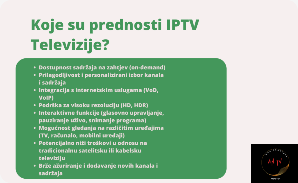 Koje su prednosti IPTV Televizije?